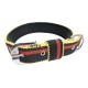 Super Dog Multicolor Padded Collar 1 Inch